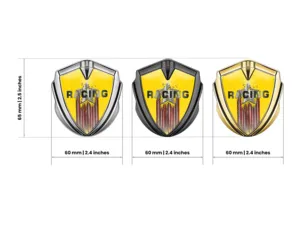 Car Badges Customizable Force Metal Design